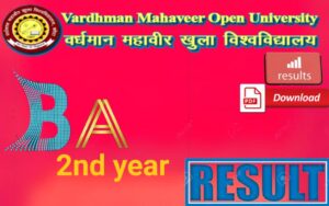 VMOU BA 2nd year Result