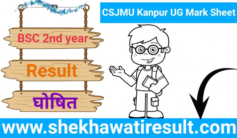 CSJMU BSC 2nd year Result
