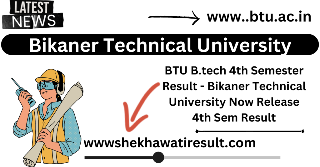 BTU B.tech 4th Semester Result