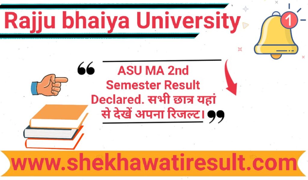 Rajju Bhaiya University MA 2nd Semester Result