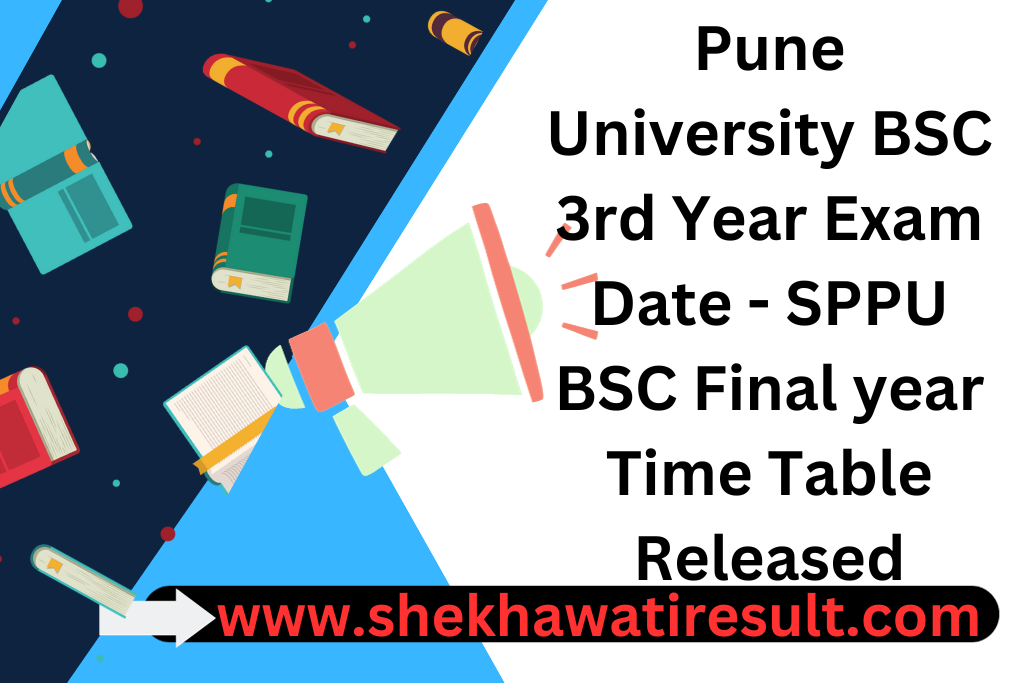 Pune University BSC 3rd Year Exam Date